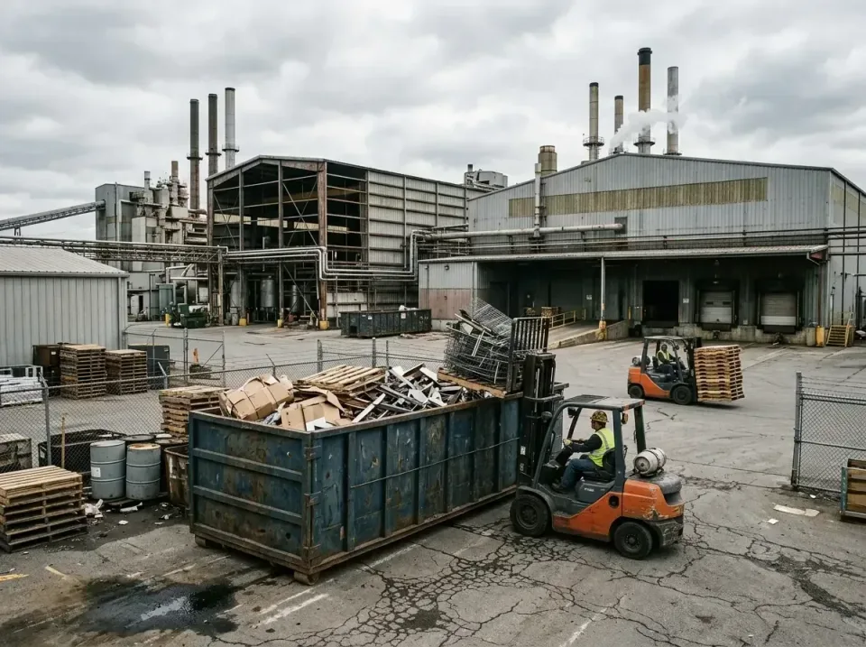 industrial-factory-scrap-conta-003 — frequently asked questions, Cheap Roll-off Dumpster Rentals in Riverside, MO